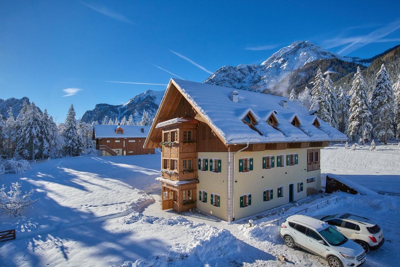 Hotel Natura Boutique Chalet Wellness Spa Toblach Exterior foto