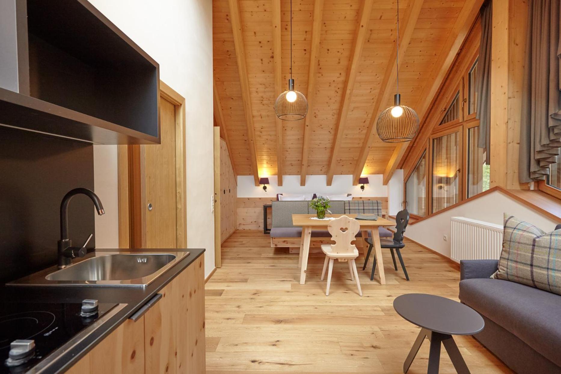 Natura Boutique Chalet Wellness Spa Toblach Exterior foto